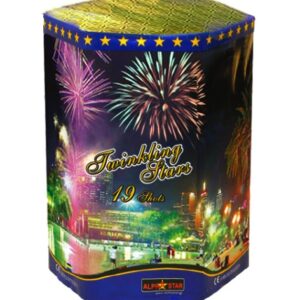 Twinkling Stars πυροτέχνημα 19 βολών F2